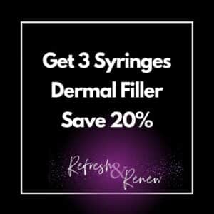 Add On : 3 Syringes Dermal Filler (20% OFF)