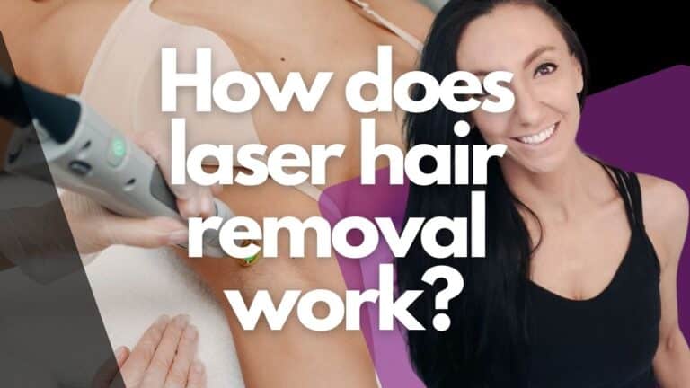 How does laser hair removal treatment work