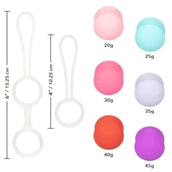 She-ology Interchangeable Weighted Kegel Set (2) She-ology Interchangeable Weighted Kegel Set