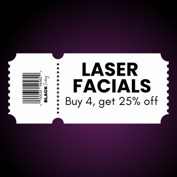 Buy 4 laser facials, get 25% off Buy 4 laser facials, get 25% off